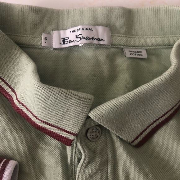 Ben Sherman mint green polo - Picture 3 of 7